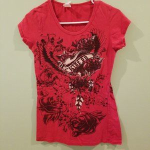 Motorcycle Ride On Women's T-Shirt.